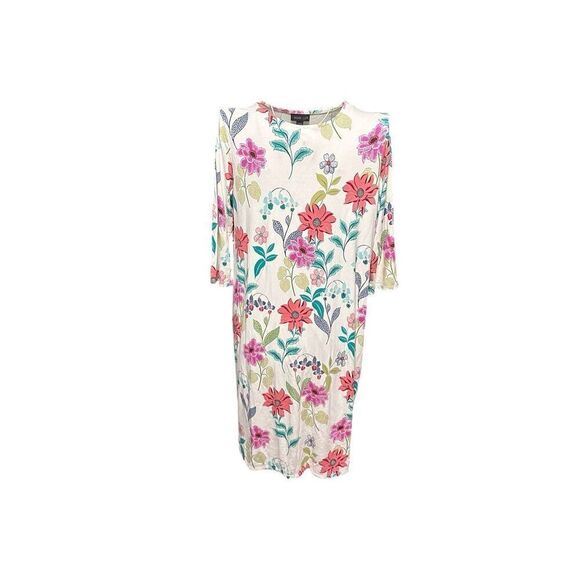 BEAUTIFUL J.Jill WEAREVER floral sheath stretch dress Sz XS GREAT CONDITION - Picture 1 of 16